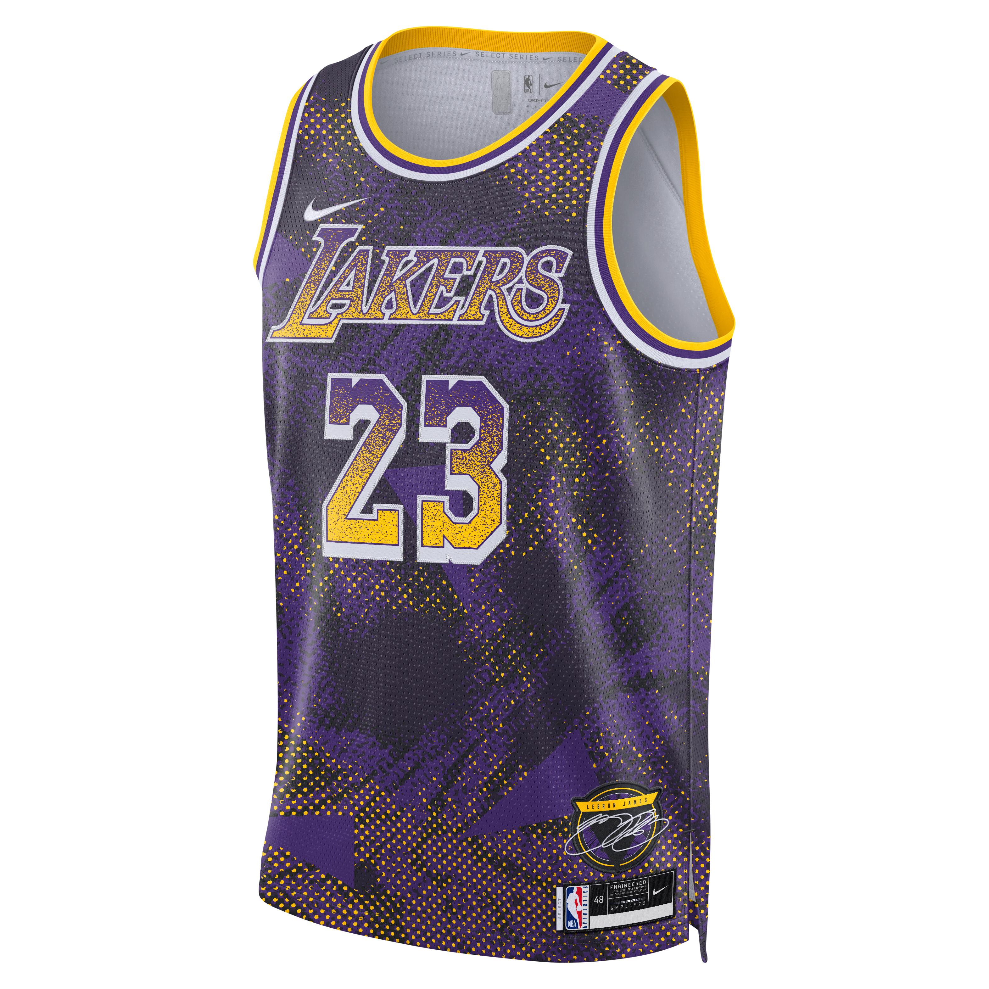 Nike LeBron James Los Angeles Lakers City Edition Older Kids' Nike